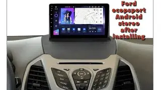 Android Infotainment Installed in Ford Ecopsport Titanium Model | Ford ecopsport car stereo