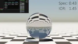 Principled Shader IOR Formula (Blender 3.5 – Cycles)