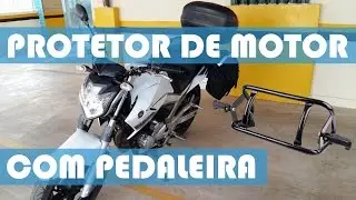 Protetor de Motor com Pedaleira - Fazer 250