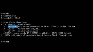 Booting a Router Demos