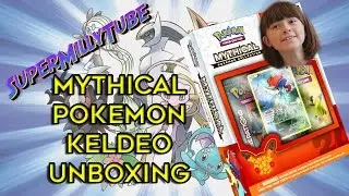 POKEMON TCG - Mythical Pokemon Keldeo unboxing plus bonus