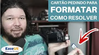 Cartão pedindo pra formatar, como resolver