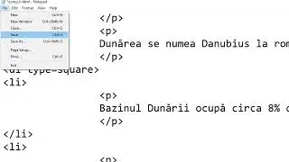 HTML - Competențe digitale 2022, Ziua 2
