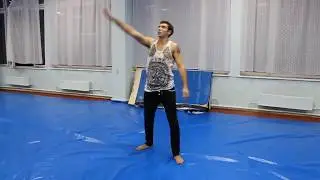 Обучающее видео по 540 кик и side swipe kick