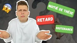 BILAN : LA MOITIE DE MON DOCTORAT ! (Bilan de thèse #13)