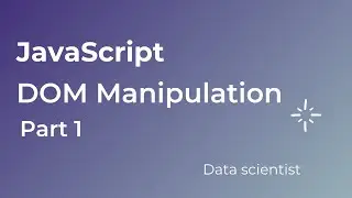 JavaScript (DOM)  Document Object Model Manipulation | (getElementById)