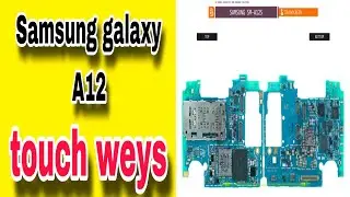 samsung A12 touch problem solution// touch track a