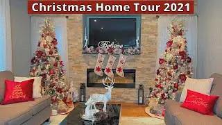 Christmas Home Tour/Traditional Christmas Theme/Christmas 2021