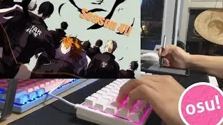 [osu!] Season 4 HAIKYU!! ハイキュー!! TO THE TOP(BURNOUT SYNDROMES) - PHOENIX (TV Size) + LIVE PLAY!