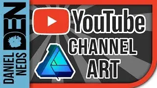 Designing Youtube Channel Art in Affinity Designer