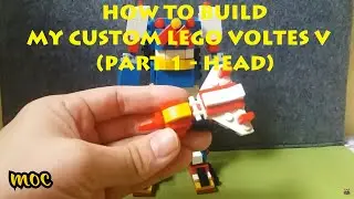 LEGO MOC Tutorial - Voltes V Tutorial (part 1 - head)