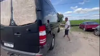 Мерседес Спринтер 906, замена дверей. 03.08.2024.