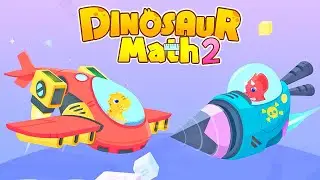 Dinosaur Math 2: T-Rex Vs Triceratops Vs Velociraptor Vs Stegosaurus | Eftsei Gaming