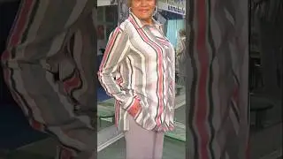 Blouse or shirt with a placket and a pocket / See the link for step-by-step sewing and pattern👆🏻👆🏻