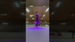 Фиолетовый свет на льду, мечта….✨❤️‍🔥😍 #фигурноекатание