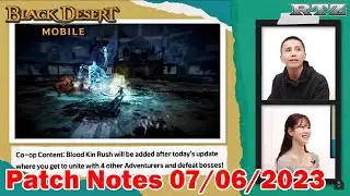 PATCH NOTE 07 JUNI 2023 - Black Desert Mobile Indonesia