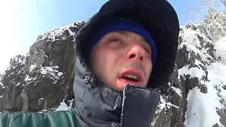 могучий Енисей не замерзает! зимняя ловля хариуса!