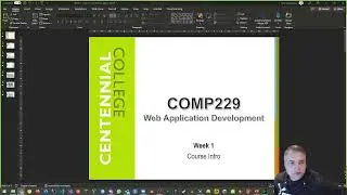 COMP229 - M2022 - Week 1 - Course Intro, Setup and Installation