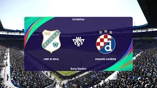 Rijeka vs Dinamo Zagreb (01/09/2024) HNL PES 2021