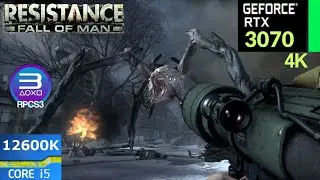 RPCS3 Emulator Resistance Fall Of Man 4K 60FPS Unlocked | i5 12600K + RTX 3070