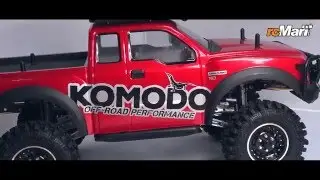 Full Option 4-Link 1/10 Scale Crawler: Gmade Komodo