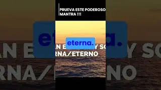 #shorts PODEROSO MANTRA      SOY EL PODER DENTRO DE MI