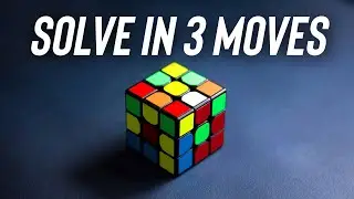 How to Solve a Rubik’s Cube in 3 Moves