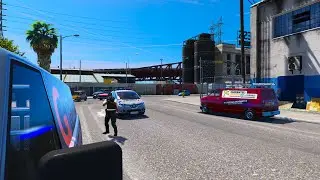 [GTA 5] PATROUILLE AVEC LA POLICE NATIONALE EN VILLE | LSPDFR #30