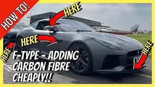 Must See!! - Cheap Way Of Getting The Carbon Fibre Pack On Your F Type | How To | DIY
