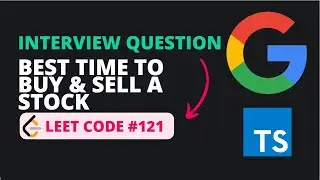 Best Time to Buy and Sell a Stock - Leet Code 121 - TypeScript