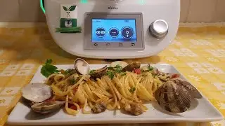 Spaghetti con vongole veraci per bimby TM6 TM5 TM31