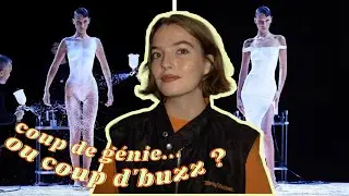 Le final du défilé Coperni avec Bella Hadid