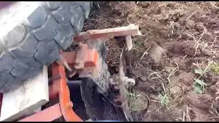 Дискование по целине 2