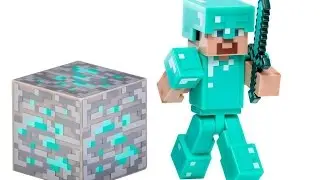 Minecraft  Майнкрафт  Делаем предметы из алмазов