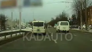 ДТП на Московском проспекте в Калининграде.
