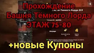 Sword master story: Новые Купоны. Прохождение Башни Тёмного Лорда ЭТАЖ 75-80. 