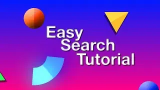 Easy Search Tool ,The Ultimate After Effects Search Engine Script