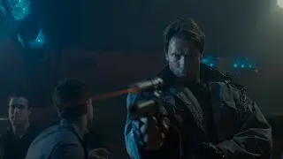 The Terminator 1984 Club Shootout scene 4K HDR Mono