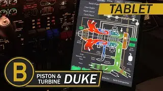 Black Square Dukes for MSFS - The Tablet Interface  -Just Flight