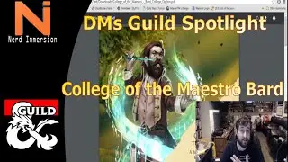 DM's Guild Review-College of the Maestro Bard | Nerd Immersion