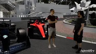 Virtual Production Livestream Test - 003: UE5 | Aximmetry | Retracker Bliss - Monaco F1
