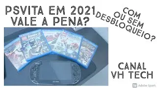 Comprei um PSVITA usado em 2021! Vale a pena desbloquear o console? (Gameplay God of War +Tearaway)