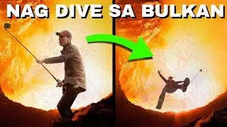 Lalaki sa Canada Nag Dive sa Ilalim ng Bulkan