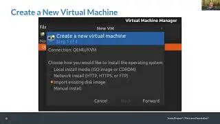 Running QEMU Images with virtio, virsh and virt-manager, Tim Orling