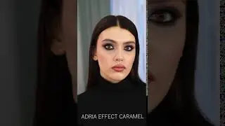 ADRIA Effect Caramel (Карамель) на темных глазах