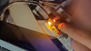 first stm32 small project, let light open