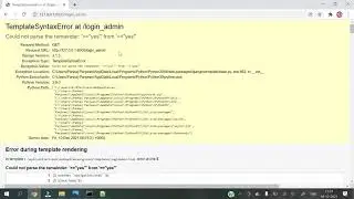 Replace ifequal with if in django template || Project Guidance || PanjwaniSoftwares
