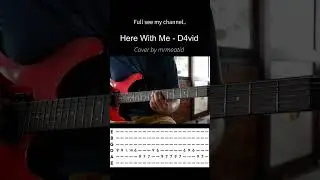 Here with me #music #guitarcover #cover #belajargitar #instrumental #guitartabs #tiktok #tabs
