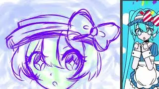 Mesmerizer Miku Speed Paint