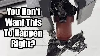 Creality Ender V3 KE Blob Of Death! How To Avoid It Any Printer